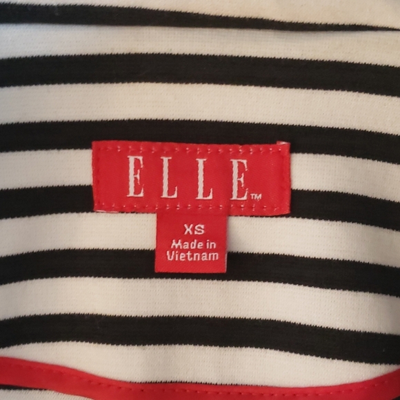 Striped Peplum Blazer - Picture 3 of 6